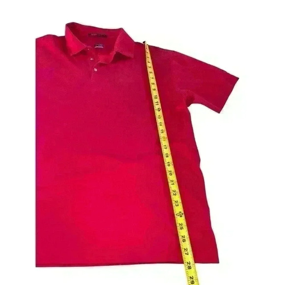 Nike Dri Fit Tiger Woods Collection Golf Shirt Polo Red SS 256442-679 Mens XL - Picture 5 of 9